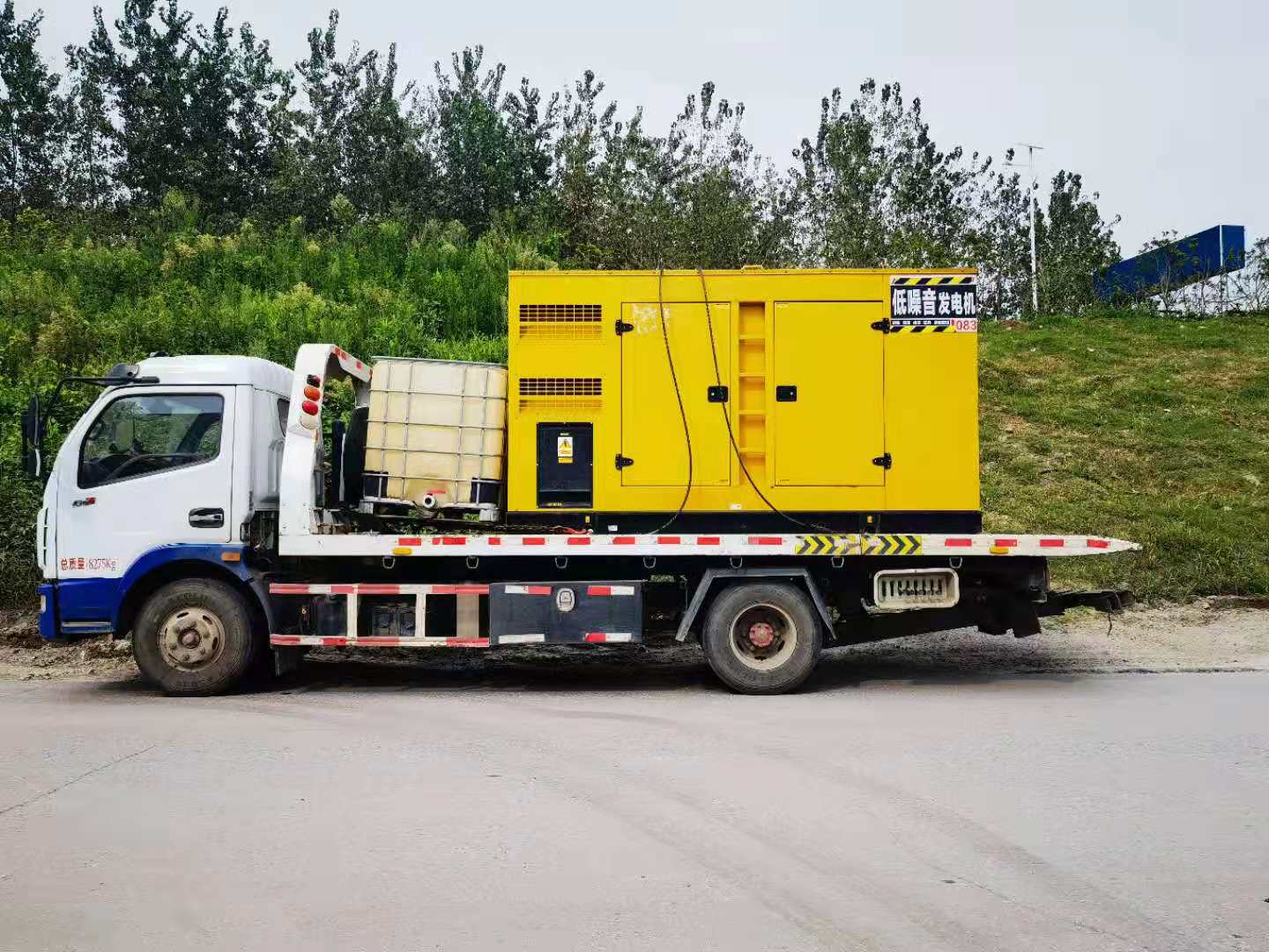 康明斯200kw发电机参与武汉硚口区污水处理改造项目